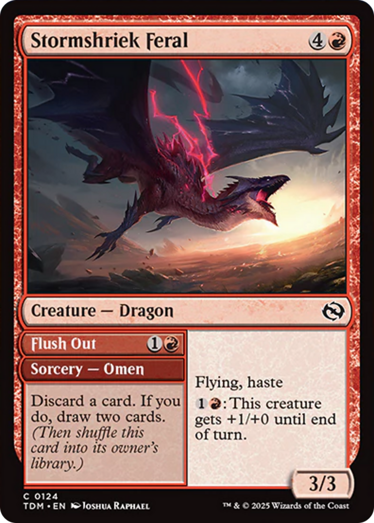 Stormshriek Feral [Tarkir: Dragonstorm] 
