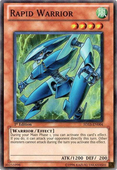 Rapid Warrior [5DS3-EN004] Super Rare 