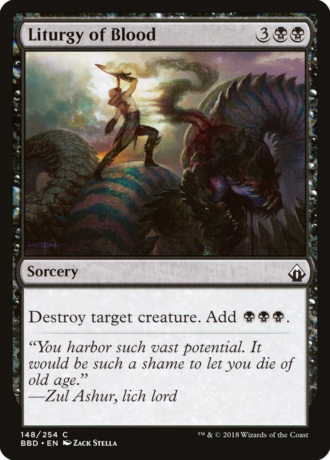 Liturgy of Blood [Battlebond] 