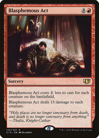 Blasphemous Act [Commander 2014] 
