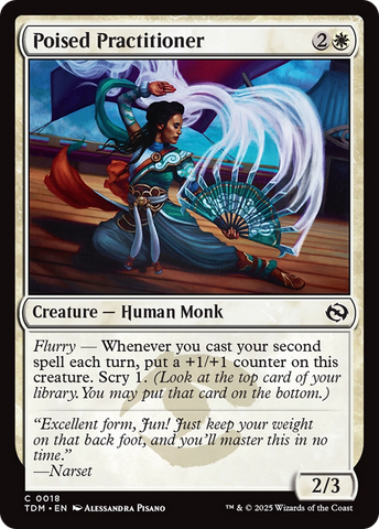 Poised Practitioner [Tarkir: Dragonstorm] 