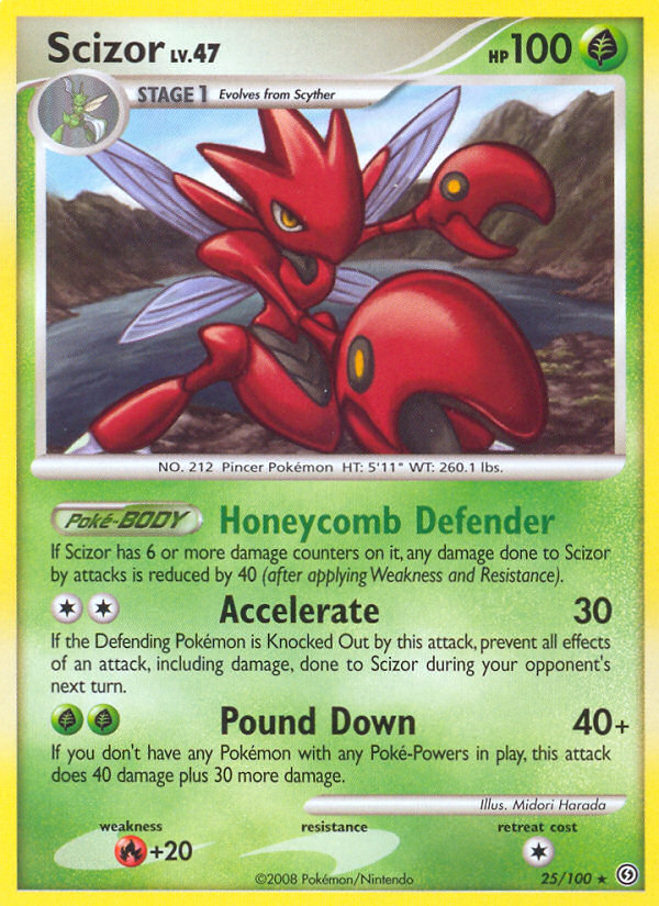 Scizor (25/100) [Diamond &amp; Pearl: Stormfront] 