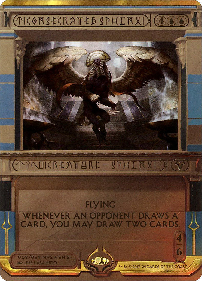 Consecrated Sphinx (Invocation) [Amonkhet Invocations] 