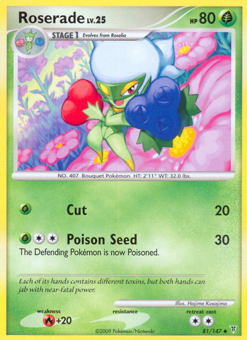 Roserade (81/147) [Platinum: Supreme Victors] 
