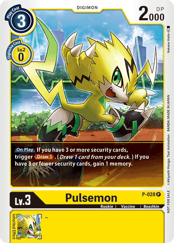 Pulsemon [P-028] [Promotional Cards] 