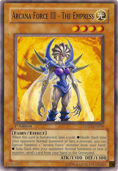 Arcana Force III - The Empress [LODT-EN010] Common 