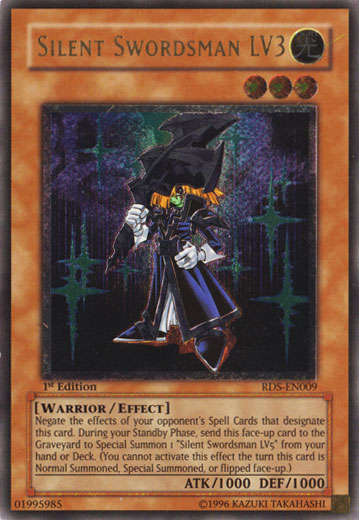 Silent Swordsman LV3 [RDS-EN009] Ultimate Rare 