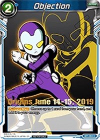 Objection (Origins 2019) (BT1-052_PR) [Tournament Promotion Cards] 