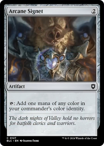 Arcane Signet [Bloomburrow Commander] 
