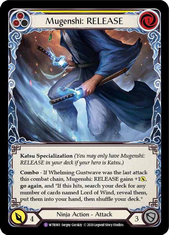 Mugenshi: RELEASE [U-WTR083] (Welcome to Rathe Unlimited) Unlimited Rainbow Foil 