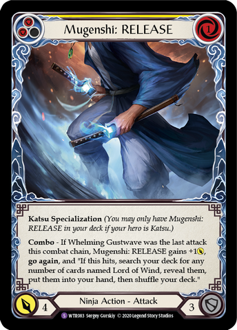 Mugenshi: RELEASE [U-WTR083] (Welcome to Rathe Unlimited) Unlimited Rainbow Foil 