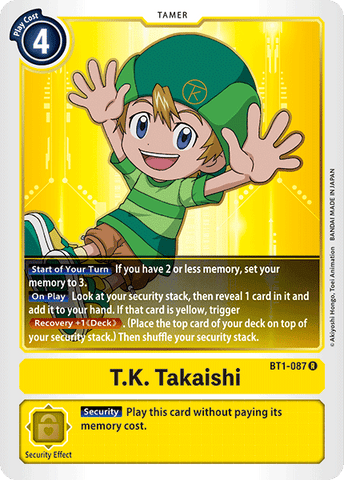TK Takaishi [BT1-087] [Release Special Booster Ver.1.0] 