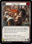 Wage Vigor (Red) [HVY189] (Heavy Hitters) Rainbow Foil 