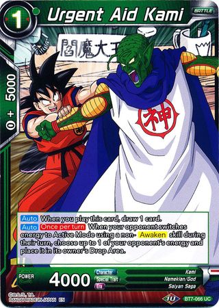 Urgent Aid Kami (BT7-066) [Assault of the Saiyans] 