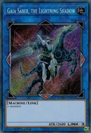 Gaia Saber, the Lightning Shadow [COTD-EN051] Secret Rare 