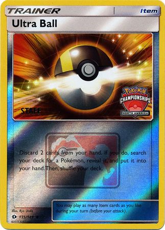 Ultra Ball (135/149) (NA Championship Promo Staff) [Sun &amp; Moon: Base Set] 