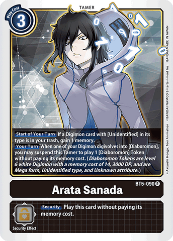 Arata Sanada [BT5-090] [Battle of Omni] 