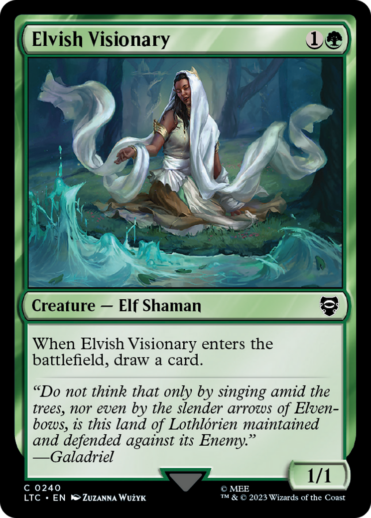 Elvish Visionary [The Lord of the Rings: Tales of Middle-Earth Commander] 