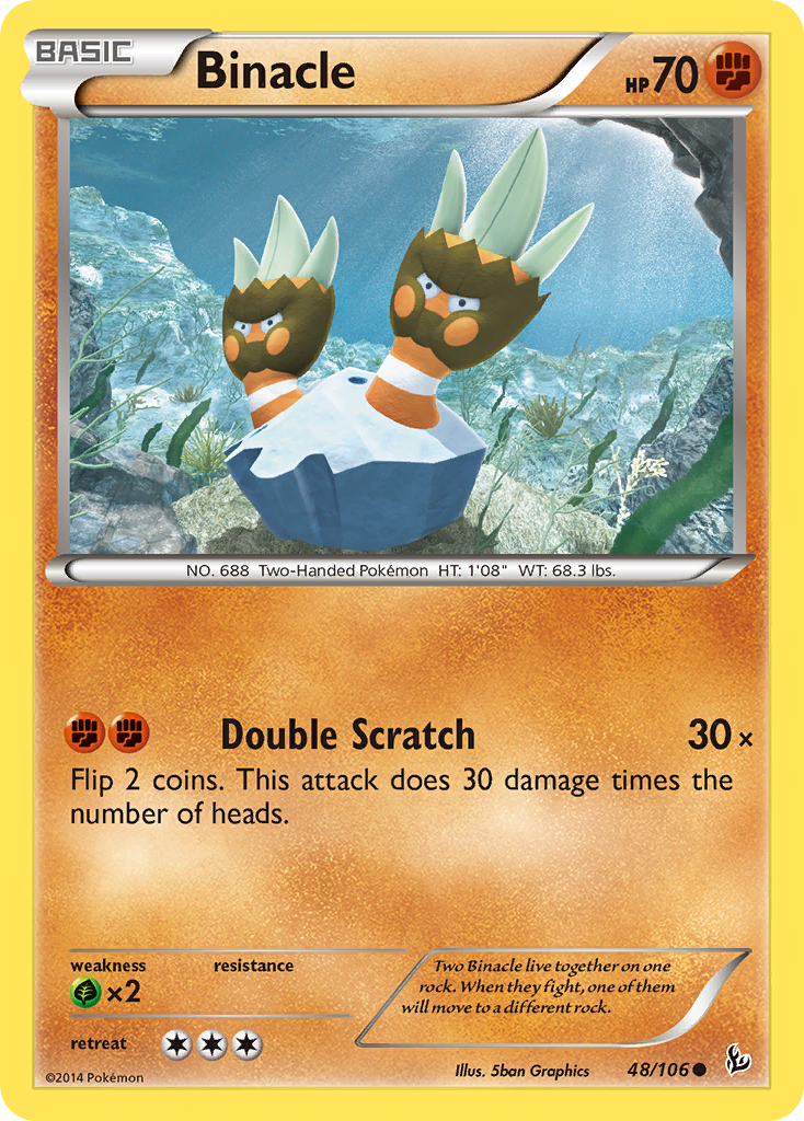 Binacle (48/106) [XY: Flashfire] 