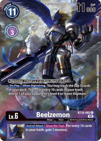 Beelzemon [BT10-082] (Alternate Art) [Xros Encounter] 