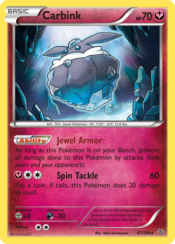 Carbink (47/108) [XY: Roaring Skies] 