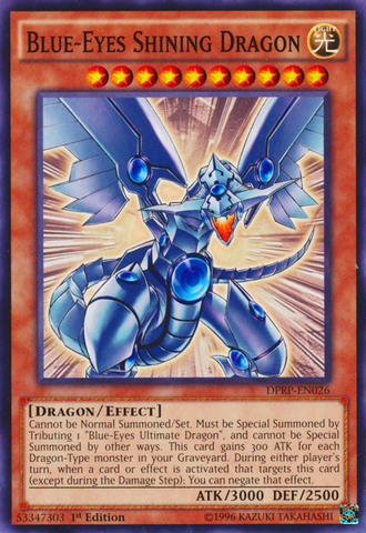 Blue-Eyes Shining Dragon [DPRP-EN026] Common 