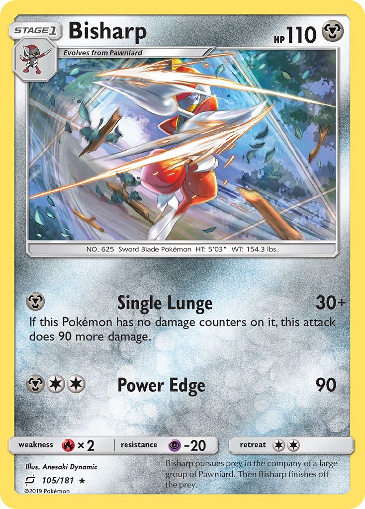 Bisharp (105/181) [Sun &amp; Moon: Team Up] 