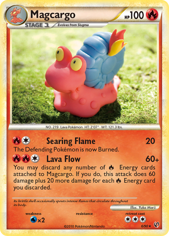 Magcargo (6/90) [HeartGold &amp; SoulSilver: Undaunted] 