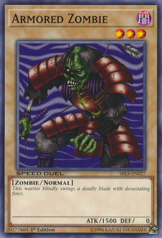 Armored Zombie [SBLS-EN027] Common 