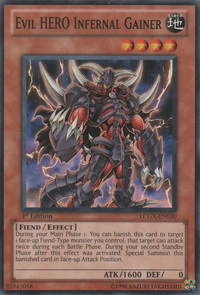 Evil HERO Infernal Gainer [LCGX-EN030] Common 