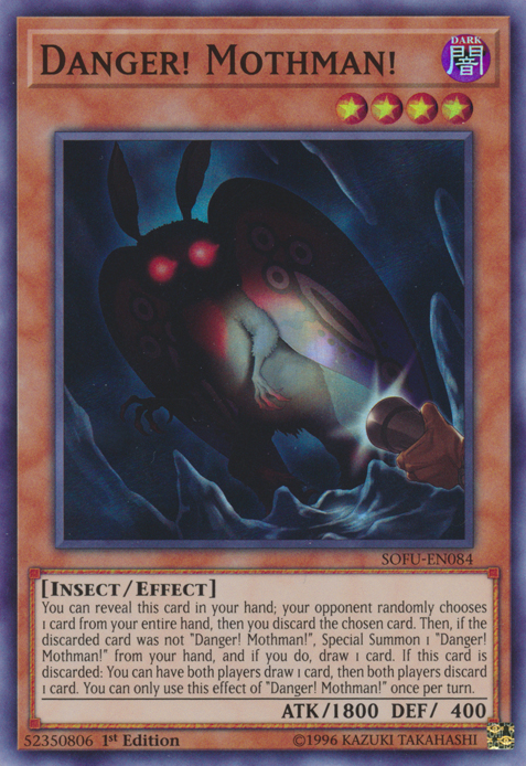 Hazard! Mothman! [SOFU-EN084] Super Rare 