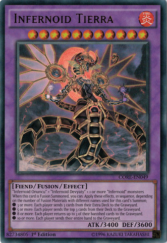 Infernoid Tierra [CORE-EN049] Ultra Rare 