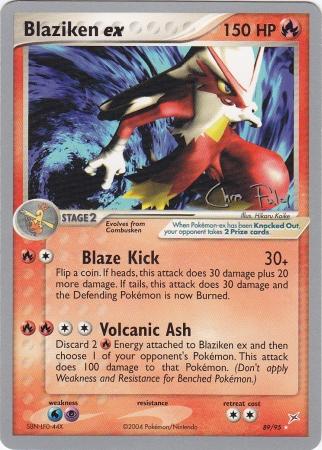 Blaziken ex (89/95) (Blaziken Tech - Chris Fulop) [World Championships 2004] 