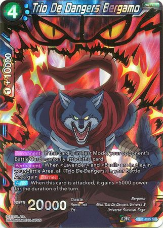 Trio De Dangers Bergamo (TB1-035) [The Tournament of Power] 