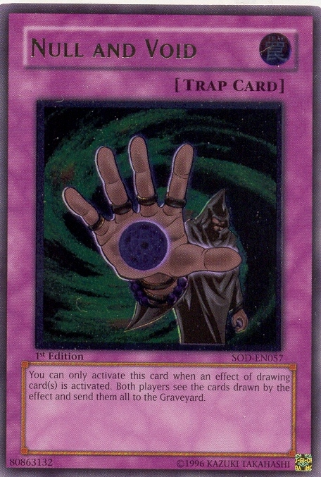 Null and Void [SOD-EN057] Ultimate Rare 