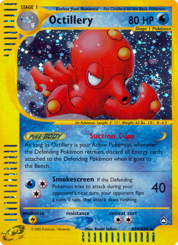 Octillery (H20/H32) [Aquapolis] 