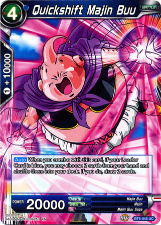 Quickshift Majin Buu (BT6-045) [Destroyer Kings] 