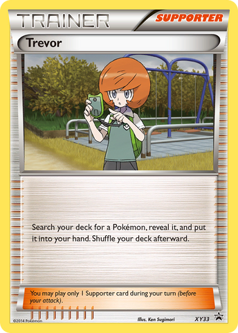 Trevor (XY33) [XY: Black Star Promos] 