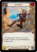 Overblast (Blue) [U-CRU114] (Crucible of War Unlimited) Unlimited Rainbow Foil 
