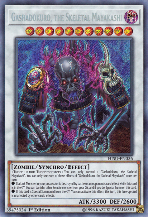 Gashadokuro, the Skeletal Mayakashi [HISU-EN036] Secret Rare