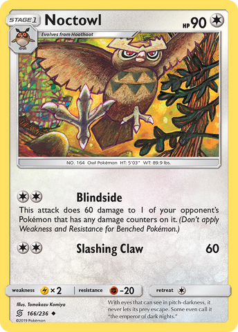 Noctowl (166/236) [Sun &amp; Moon: Unified Minds] 