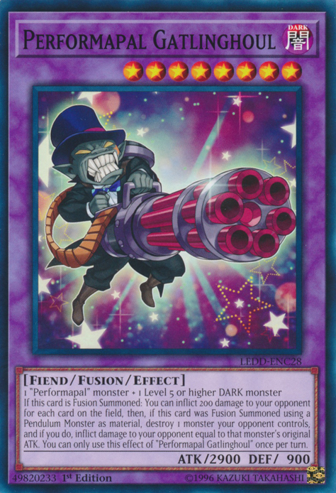 Performapal Gatlinghoul [LEDD-ENC28] Common 