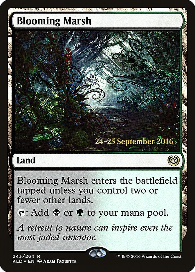 Blooming Marsh [Kaladesh Prerelease Promos] 