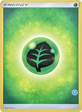 Grass Energy (Exclusive Deck #7) [Sun &amp; Moon: Trainer Kit - Alolan Ninetales] 