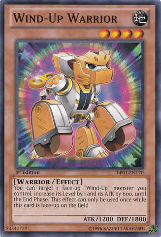 Wind-Up Warrior [BP01-EN170] Common 