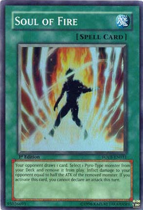 Soul of Fire [FOTB-EN031] Super Rare 