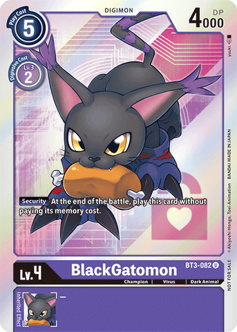 BlackGatomon [BT3-082] (Buy-A-Box Promo) [Release Special Booster Ver.1.5 Promos] 