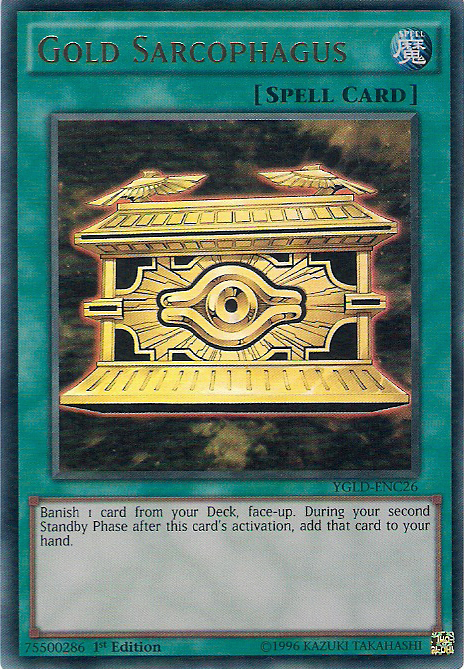 Gold Sarcophagus [YGLD-ENC26] Ultra Rare 