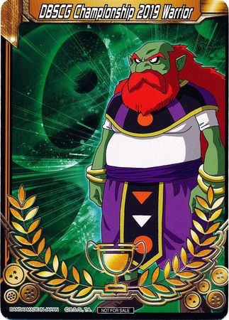 DBSCG Championship 2019 Warrior (Merit Card) - Universe 9 "Sidra" (9) [Tournament Promotion Cards] 