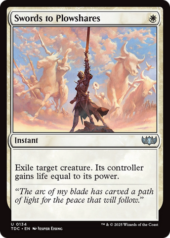Swords to Plowshares [Tarkir: Dragonstorm Commander] 